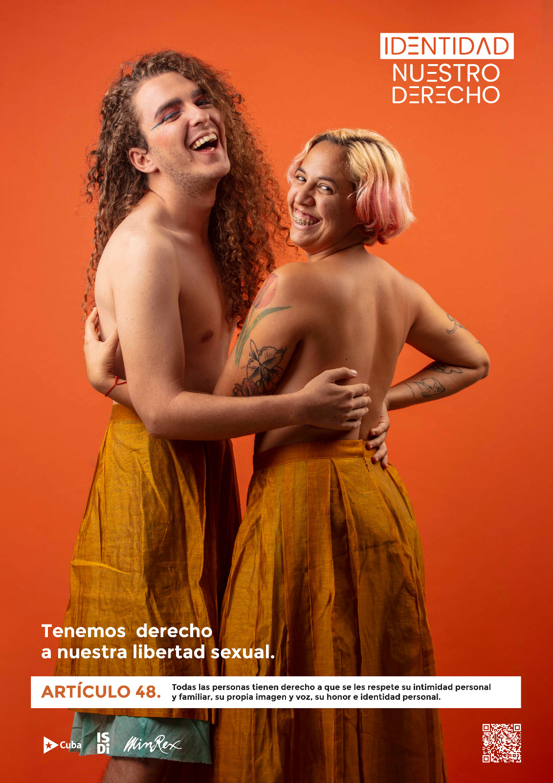 Campaña para informar sobre las garantías para el cumplimiento de los derechos Humanos en Cuba (Tesis de Dianeyis Balberán Ulloa y Roxana Díaz Gutiérrez / Isdi) (Foto: My Reguera Studio) / MY Reguera Studio